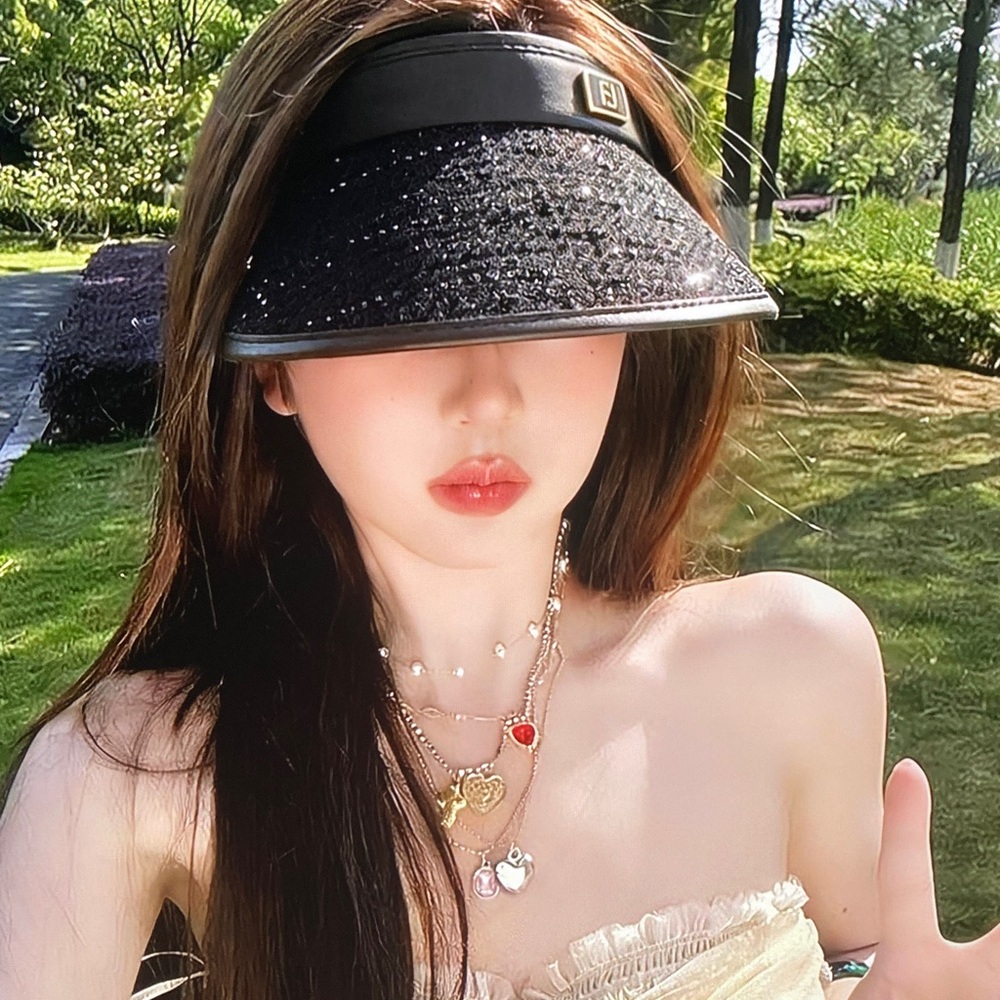 Fendi Wide Brim Sun Hat
